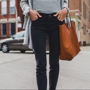 • j brand black jeggings •